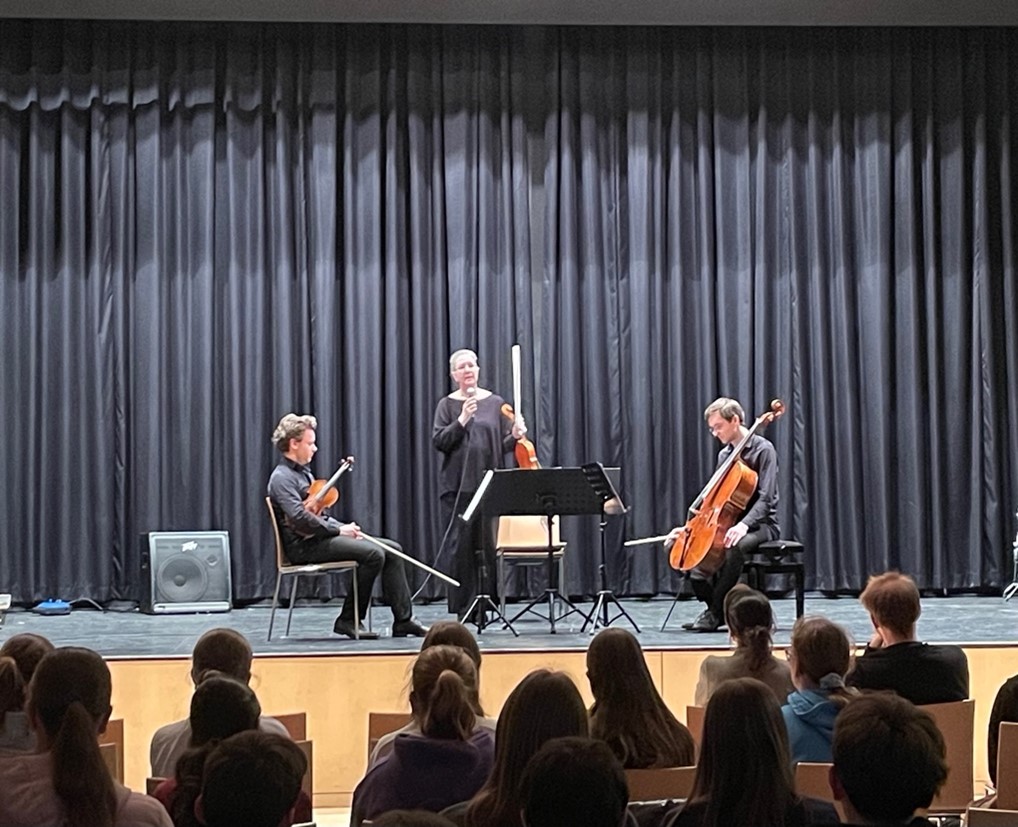 Konzerterlebnis in unserer Schule